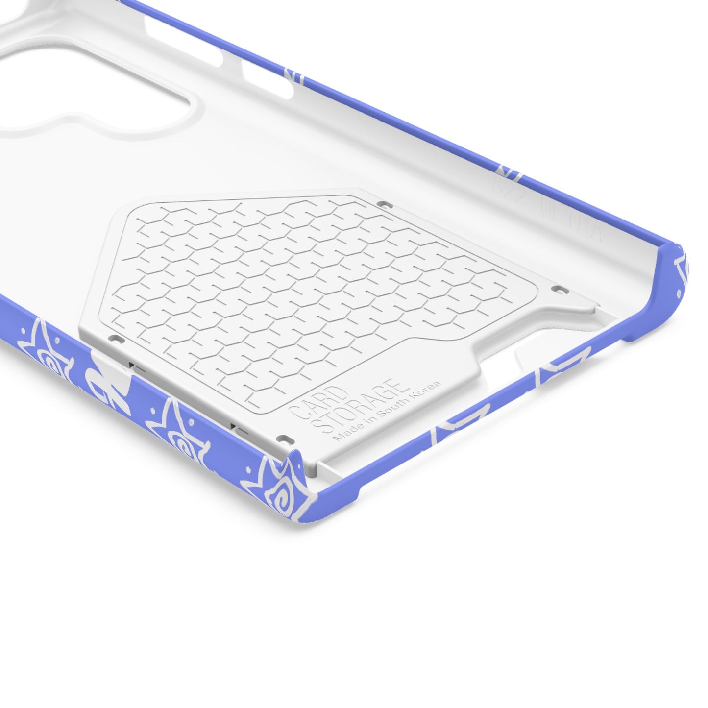 Her Star Phone Case With Card Holder-Periwinkle