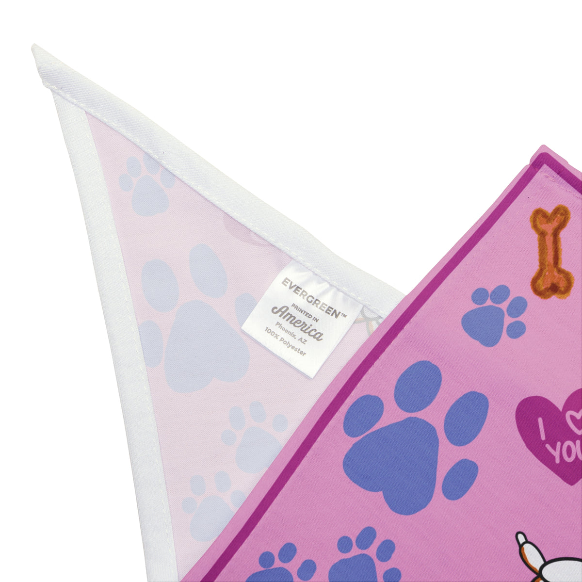I ❤️ Zaina - Pink Valentine Bandana