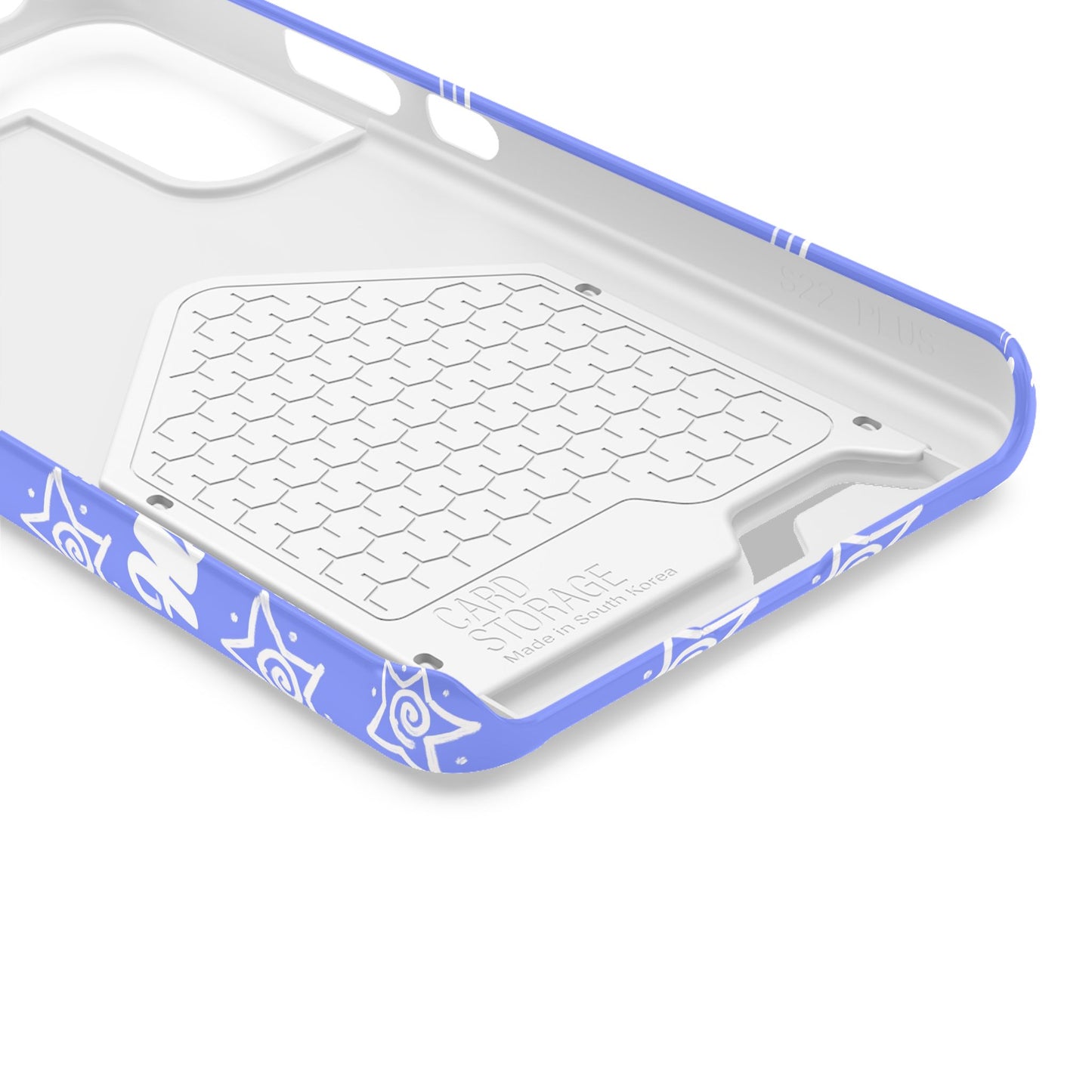 Her Star Phone Case With Card Holder-Periwinkle