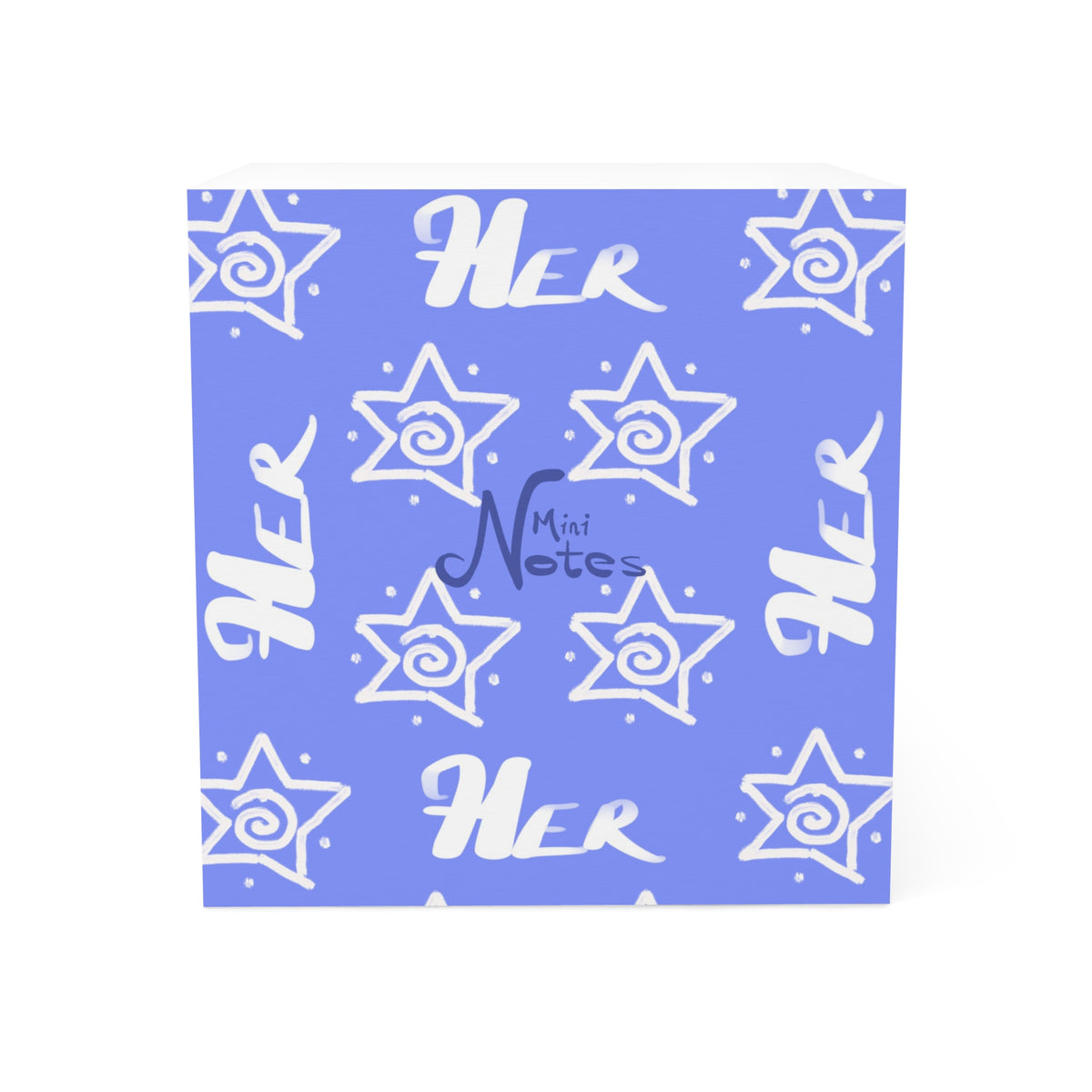 Her Mini Notes Cube — Sticky Note Pad