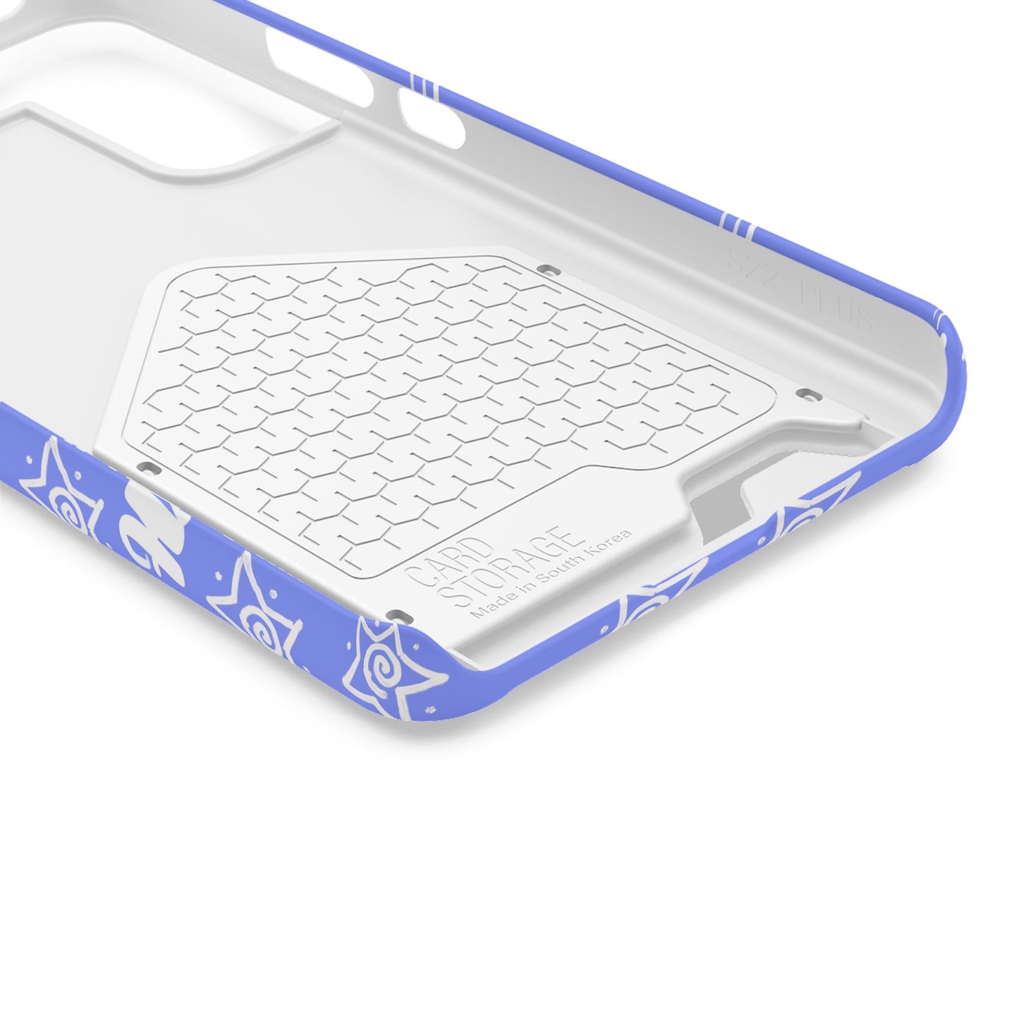 Her Star Phone Case With Card Holder-Periwinkle