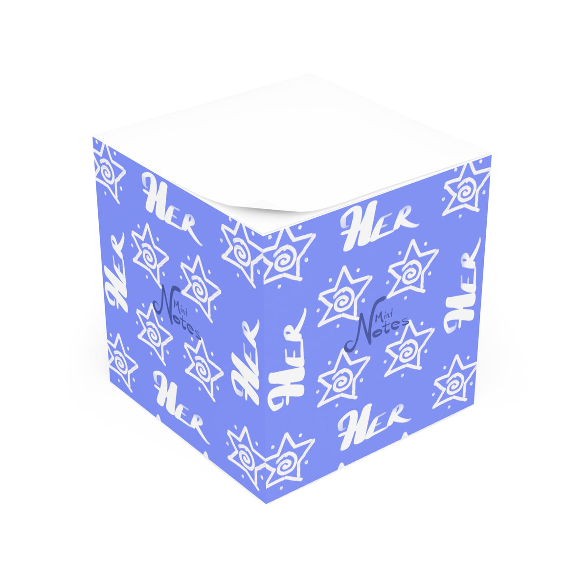 Her Mini Notes Cube — Sticky Note Pad